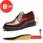 2024 Men s Dress Shoes 3 6 8cm Dress Shoes Winter spring Classic Oxford Shoes