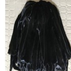 Natural Tanned Female Mink Skin Fur Pelt Short-haired Leather Crafting Collar