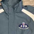 Vintage Nfl Junior Player Development Windbreaker Jacket Blue White Large Vtg