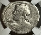 C lic  L f  Macer Ar Denarius 84 Bc Crawfrod 354 1 Apollo Vejovis Minerva