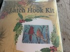 Latch Hook Kit Rug Zd413  2 Cardinals 