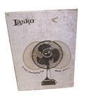 Vintage Lasko 9    Oscillating Fan Model 3154 C In Original Box Sealed Nib