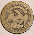 1824 2 Capped Bust Dime 10c 1824 Over 2 