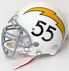 Junior Seau San Diego Chargers Throwback Autographed Authentic Helmet
