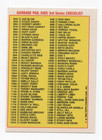 1986 Topps Garbage Pail Kids Os3 Series 3  86a Horsey Henry Vintage Sticker Card