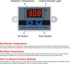 2pcs Xh-w3001 Digital Led Temperature Controller Module Digital Thermostat Switc