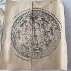 Antique Mongolian Tibetan Buddhist Various Woodblock Amulet Prints On Paper 4 Pc