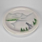 Glory Of The West Syracuse China Plate Shadowtone  31 Great Northern Railway 9 4