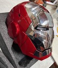 Iron Man Mk5 Voice Control Helmet Wearable Cosplay Mask Led Jarvis Auto Open Us