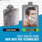 Fogless Shower Mirror For Shaving With Razor Holder Fog Free Mirror Shower Sucti