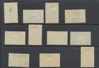 Ceylon Stamps 1938 Sg386c 387d 388 9 390a 39 392a 393 394d 395a 396 Cv   85 25