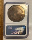 1964 Brass Montana  Centennial So-called Dollar Medal  Antique Finish Ngc Ms 64