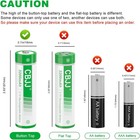 18650 Rechargeable Battery 3 7v 3200mah High Capacity Long-lasting For Flashligh