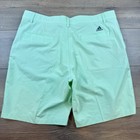 Adidas Ultimate 365 Golf Shorts Mens 36 Turquoise Blue Polyester Spandex Stretch