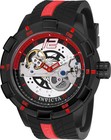 Invicta S1 Rally Race Team Carbon Fiber Skeleton Dial Black red Automatic Watch