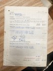 1947 Palestine Airgraph 25 Mils On British Mandate Salary Document Jaffa