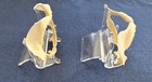 Medium Shark Jaws Set Of Two With Plastic Stands