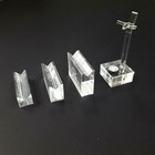 Lot Of 4 Pcs Mercedes Benz Clear Pen Display Original Stand Very Rare Mint