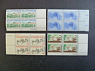 Usa Lot Of 15 Plate Blocks Mostly   05 Mnh - See Description And Images