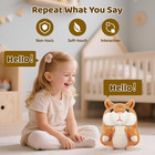 Interactive Talking Hamster Plush Toy For Kids Ages 2-6  Easter Basket Stuffer