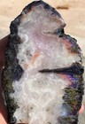 Indonesian Moss Agate  Purple And Pink Colors Lapidary Slab Rough 184 Grams