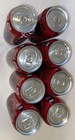 2025 12oz  Coke Cans   Starwars Set Of 8   Empty Bottom Opened 