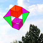 New 3d Stereo Baskets Box Kite Stunt Single Line Outdoor Fun Sports Novetly Kite