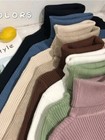 Turtleneck Sweater Womens 2024 Autumn Winter Tops Korean Slim Women Pullover New