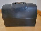 Vintage 1940s Schell Emdee Medical Doctor Tool Bag Leather Satchel  2293363