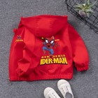 Boys  Spider Man Hooded Jacket Children s Clothing Top Superhero Theme Kids  Out