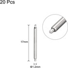 20pcs Watch Band Pin 15mm Stainless Steel Spring Bar Pins 1 2mm Dia