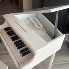 Kids White Piano With Small Seat 