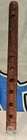 Pre-owned Floral Carved Wooden Flute Made In India - Vintage 12 5    Long 