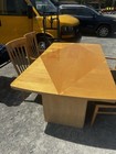 Furniture Used Dining Room Or Kitchen Table And Chairs   Excellent Condition  