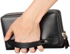 Mens Wallet Leather Clutch Large Business Handbag Phone Card Holder Case Purse