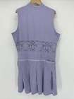 Nike Tennis Dress Women s Xl Dri Fit Sleeveless Lavender Lace Detail 