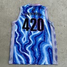 Griz Sublimated Basketball Jersey Size Xl Ep Productions Great Condition