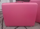 Vintage Samsonite Royal Traveller Aurora Hot Pink 2 Piece Hardshell Luggage Set