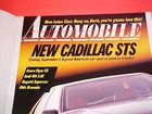 1992 Cadillac Seville Sts  critic s Choice  What The Press Is Saying Brochure