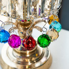 30mm Vintage Feng Shui Faceted Decorating Crystal Ball Prism Pendant Suncatcher 