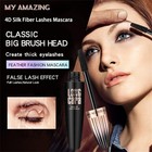 My Amazing Lashes Mascara Black Volume And Length Waterproof Smudge Proof 4d Sil
