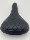 Vintage Old School Troxel Bmx Seat Diamond Black Quilted Pattern Usa Made