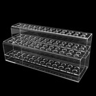 48 Holes Pen Display Stand Pencil Acrylic Holder For Craft Shows  Transparent