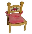 Vintage Fisher Price Briarberry Bear Kitchen Table   Chair Furniture Dining Set