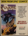 Original Comic Art Dps And Rare Poster From The Marshall Rogers I Am Coyote 