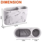 Toothbrush Holder For Bathrooms Toothpaste Holder Stand Bathroom Organizer Fo   