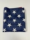 Usa American Flag Embroidered Stars Sewn Stripes Brass Grommets