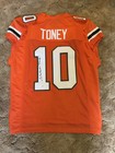 Autographed signed Malachi Toney Miami Orange College Football Jersey Jsa Coa