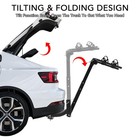 2 Bike Rack Hitch Mount Folding 2  Receiver Bicycle Carrier Rack Car Truck Suv