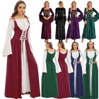 Medieval Renaissance Women s Vintage Dress Halloween Victorian Cosplay Costume